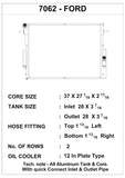CSF High Performance Aluminum Radiator (MPN: 7062)