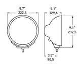 Hella Rallye 4000 Driving Fog Light (MPN: 007560361)
