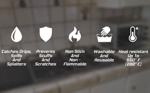 Stove Wrap Stove Top Protector (MPN: SWRV600)