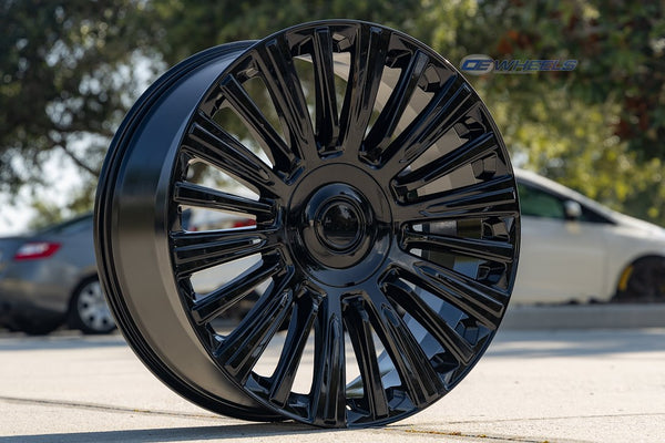 OE Wheels CA92 Gloss Black Wheel (MPN: CA92-22090-6550-28B)
