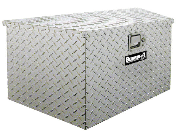 Buyers Products Diamond Tread Aluminum Trailer Tongue Box (MPN: 1701380)