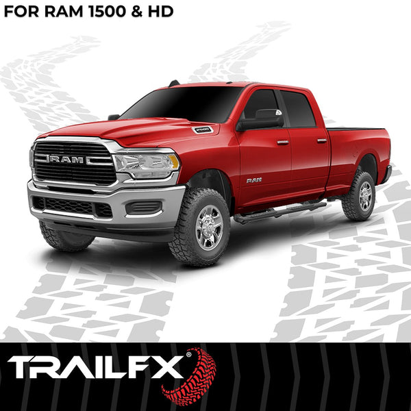 TrailFX Nerf Bar A4 Series (MPN: AL4009B)