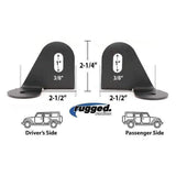 Rugged Radios Antenna Mount (MPN: MT-ANT-JEEP-PS)