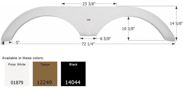 Icon Fender Skirt for Jayco Trailers (MPN: 14044)