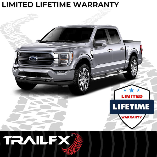 TrailFX 5 Inch Oval Straight Nerf Bar (MPN: A7016S)