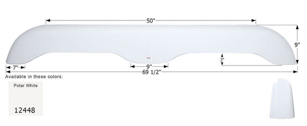 Icon Fender Skirt for Tandem Axle RVs (MPN: 12448)