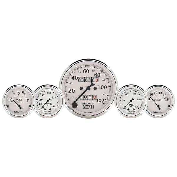 AutoMeter Gauge Set with Analog Display (MPN: 1611)