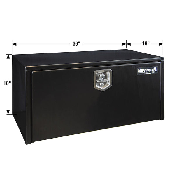 Buyers Products Black Steel Underbody Truck Box (MPN: 1702305MPP)