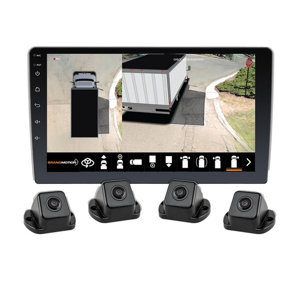 BrandMotion SurroundVUE 360-Degree Backup Camera System (MPN: FLTW-3601)