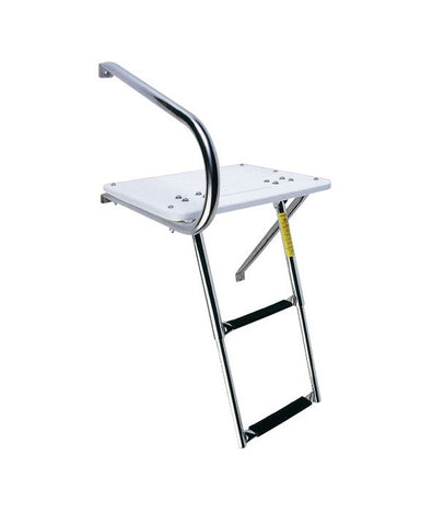Boat Swim Platform with Telescoping Ladder (MPN: 19536)