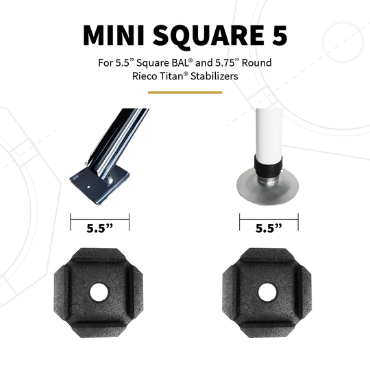 SnapPad Leveling Jack Foot Pad (MPN: BL5SP4)