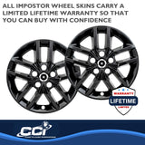 Coast To Coast Impostor Wheel Skin 18 Inch (MPN: IMP425BLK)