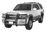 Black Horse Off Road Grille Guard (MPN: 17TN23MA)