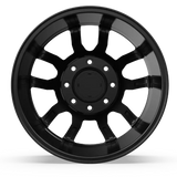 Torque Wheels 20 Inch Satin Black Impact Wheel (MPN: TW403C-20908104-12)