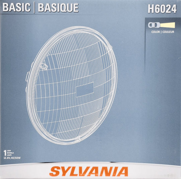 Sylvania Halogen Sealed Beam Headlight (MPN: H6024.BX)