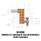 Gen-Y Hitch PHANTOM-X Drop Hitch (MPN: GH-2435X)