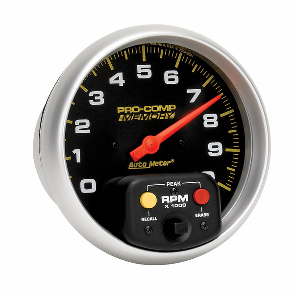 AutoMeter Pro-Comp 5 Inch Tachometer (MPN: 6801)