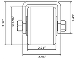Ultra-Fab Trailer Hitch Roller (MPN: 48-979023)