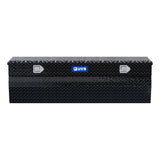 UWS 60-Inch Gloss Black Heavy-Wall Aluminum Wedge Truck Storage Box (MPN: EC20362)