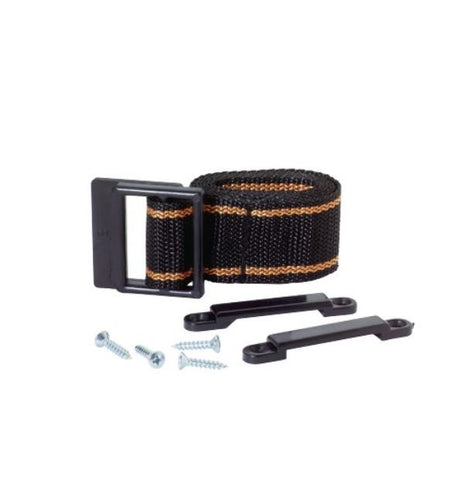 Battery box strap for secure battery storage (MPN: 9013-1)