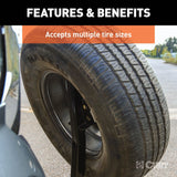 Spare Tire Carrier for 2 Inch Receiver (MPN: 31006)