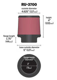 K&N Universal Air Filter (MPN: RU-3700)