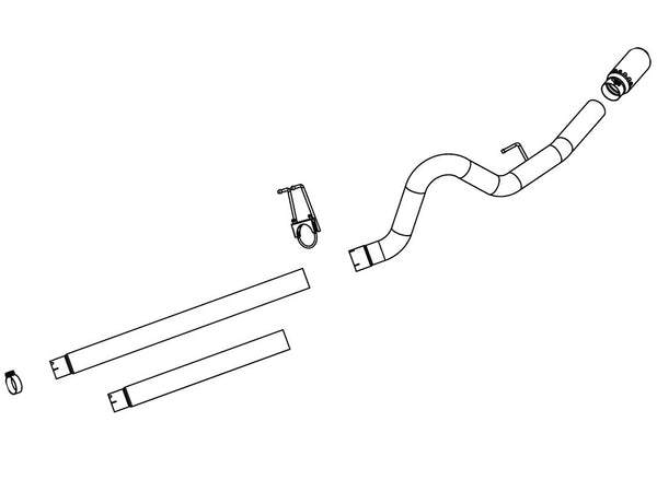 Advanced FLOW Engineering Exhaust System Kit (MPN: 49-43006)