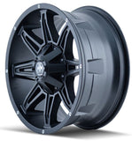 Mayhem Wheels 20 Inch Matte Black Wheel (MPN: 8090-2937MB18)