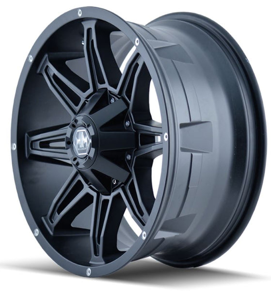 Mayhem Wheels 20 Inch Matte Black Wheel (MPN: 8090-2937MB18)