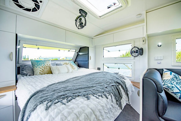 Caframo Sirocco II 7 Inch Cabin Fan (MPN: 7010CABBX)