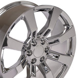 OE Wheels CA82 Aluminum Wheel (MPN: CA82-22090-6550-31C)