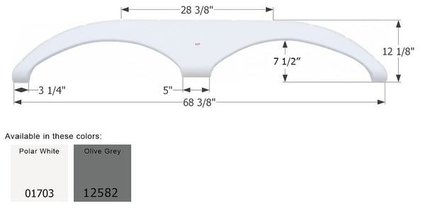 Icon Fender Skirt (MPN: 12582)
