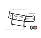 Black Horse Grille Guard Kit (MPN: 17GV02MA-PLFR)