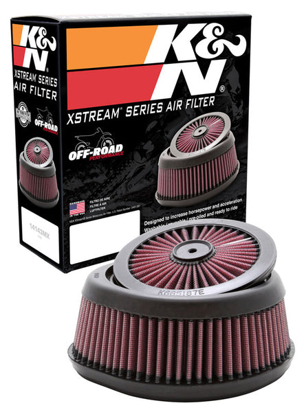 K&N XStream Series Motocross Air Filter (MPN: YA-2506XD)