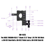 Gen-Y Hitch Torsion-Flex Adjustable Drop Hitch (MPN: GH-1425)