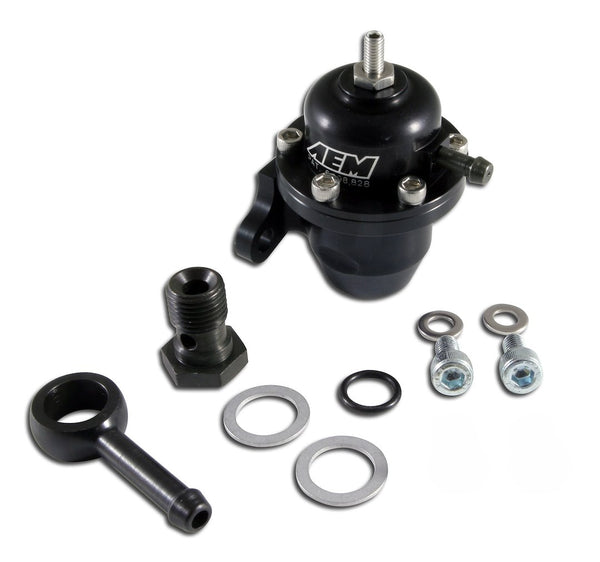 AEM Adjustable Fuel Pressure Regulator (MPN: 25-304BK)