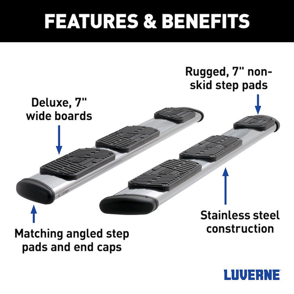 Luverne Regal 7 Wheel-To-Wheel Running Board (MPN: 477114-401449)