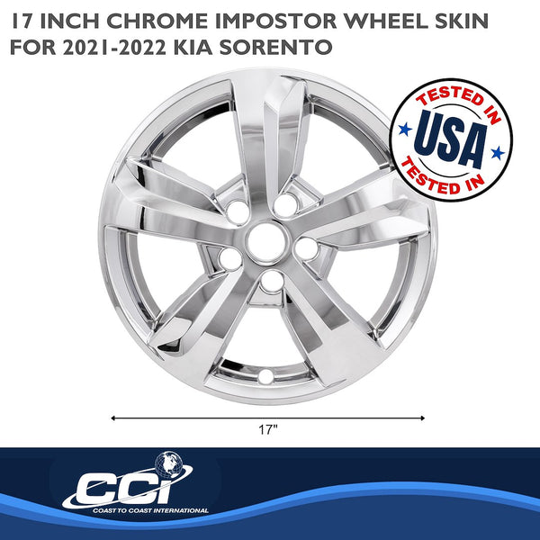 Coast To Coast Impostor Wheel Skin 17 Inch (MPN: IMP475X)