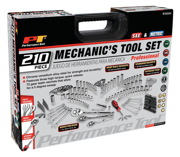 Performance Tool Mechanic Tool Set (MPN: W30503)