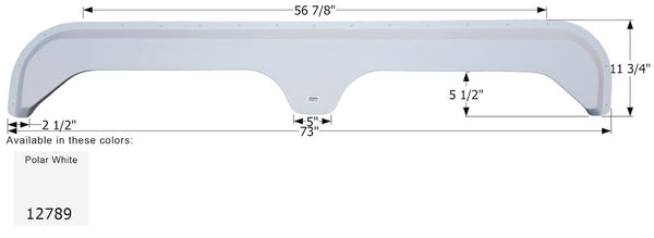 Icon Fender Skirt For Tandem Axle (MPN: 12789)