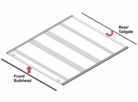 BAK Industries Tonneau Cover Rail Seal (MPN: PARTS-326A0002)