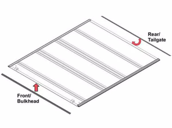 BAK Industries Tonneau Cover Rail Seal (MPN: PARTS-326A0002)