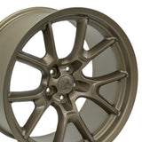 OE Wheels DG21 20 Inch Aluminum Wheel (MPN: DG21-20100-5115-18BR)