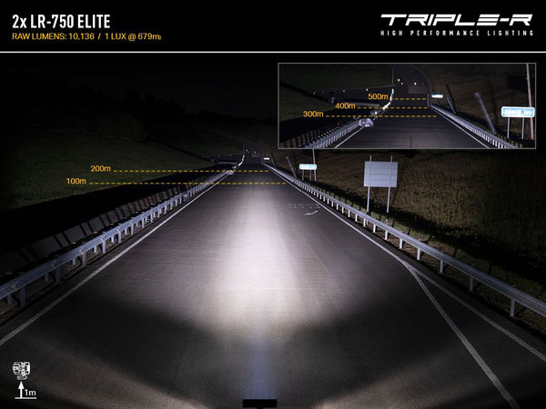Triple-R Light LR-750 Elite LED Light Bar (MPN: GK-USTAC-ELITE-01K)