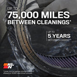 K&N Washable High-Flow Air Filter (MPN: E-2296)