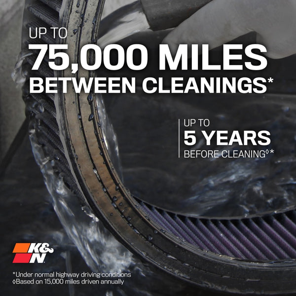 K&N Washable High-Flow Air Filter (MPN: E-2296)