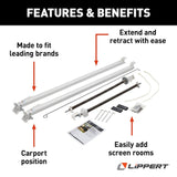 Lippert Components Solera Classic Awning Arm (MPN: 434716)