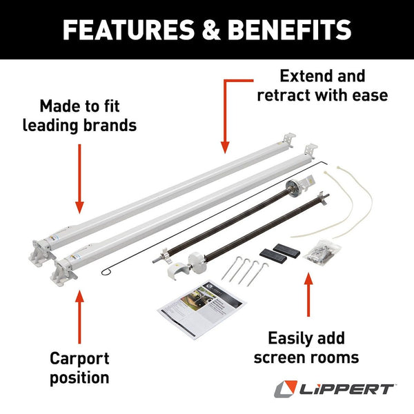 Lippert Components Solera Classic Awning Arm (MPN: 434716)