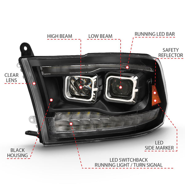 AnzoUSA Headlight Assembly (MPN: 111441)
