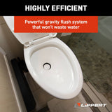 Lippert Toilet With Elongated Seat (MPN: 2022113192)